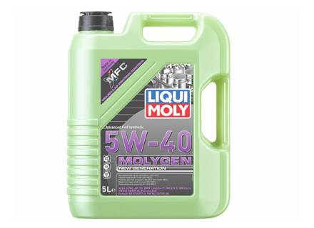 Aceite de motor LIQUI MOLY Molygen Nueva Generación 5W-40 - 1 litro / 5 litros - 8576, 8536